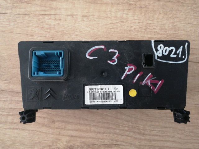 bontott CITROËN C3 PICASSO Fűtéskapcsoló (digit klímás)