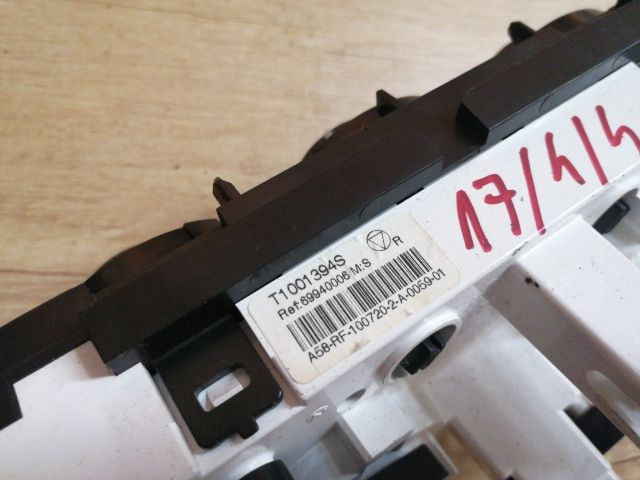 bontott CITROËN C3 PICASSO Fűtéskapcsoló (manuális klímás)