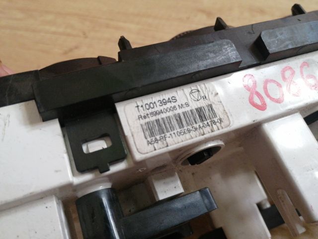 bontott CITROËN C3 PICASSO Fűtéskapcsoló (manuális klímás)