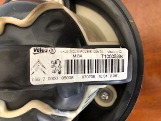 bontott CITROËN C3 PICASSO Fűtőmotor (Klímás)