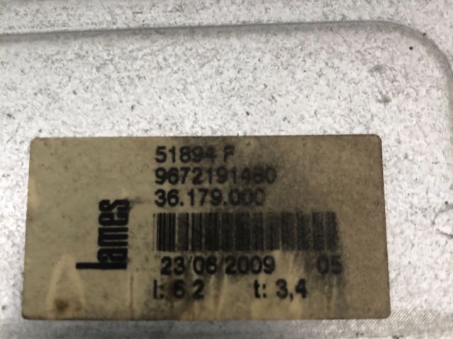 bontott CITROËN C3 PICASSO Jobb első Ablakemelő Szerkezet (Elektromos)