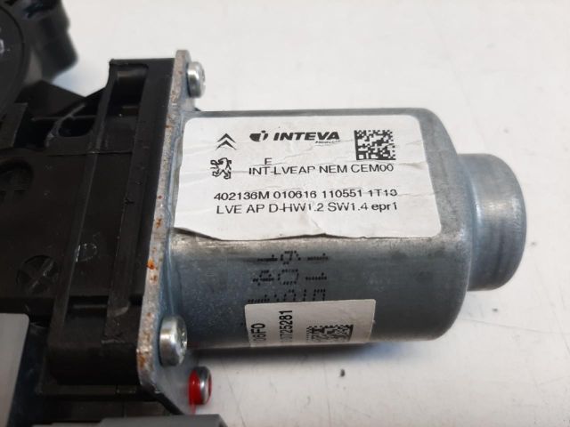 bontott CITROËN C3 PICASSO Jobb hátsó Ablakemelő Motor