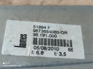 bontott CITROËN C3 PICASSO Jobb hátsó Ablakemelő Szerkezet (Elektromos)