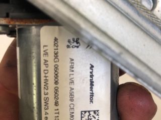 bontott CITROËN C3 PICASSO Jobb hátsó Ablakemelő Szerkezet (Elektromos)