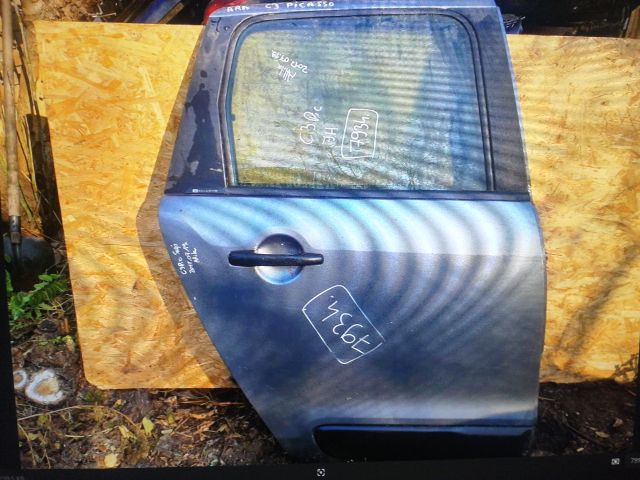 bontott CITROËN C3 PICASSO Jobb hátsó Ajtó (Üres lemez)