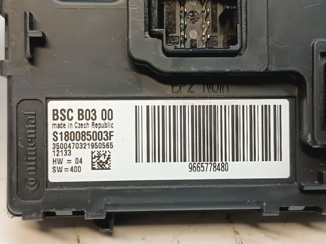 bontott CITROËN C3 PICASSO Komfort Elektronika