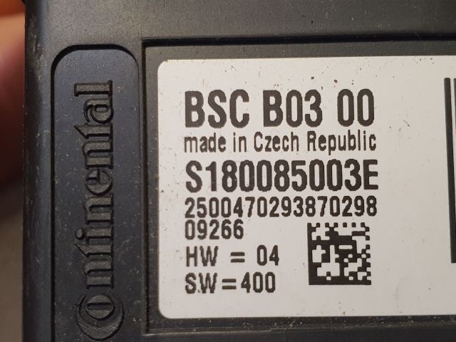 bontott CITROËN C3 PICASSO Komfort Elektronika