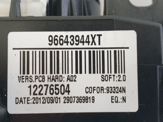 bontott CITROËN C3 PICASSO Komplett Kormánykapcsoló (Bajuszkapcsoló)