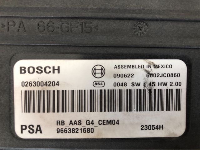 bontott CITROËN C3 PICASSO Tolatóradar Elektronika