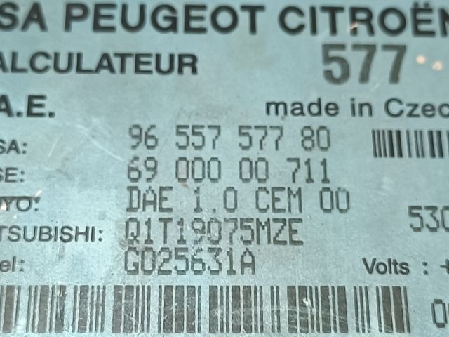 bontott CITROËN C3 PLURIEL Szervó Szivattyú Elektronika