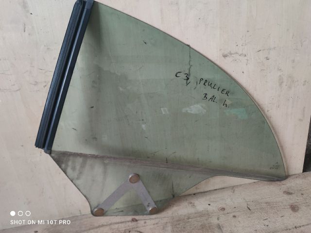 bontott CITROËN C3 PLURIEL Bal C Oszlop Oldalablak Üveg