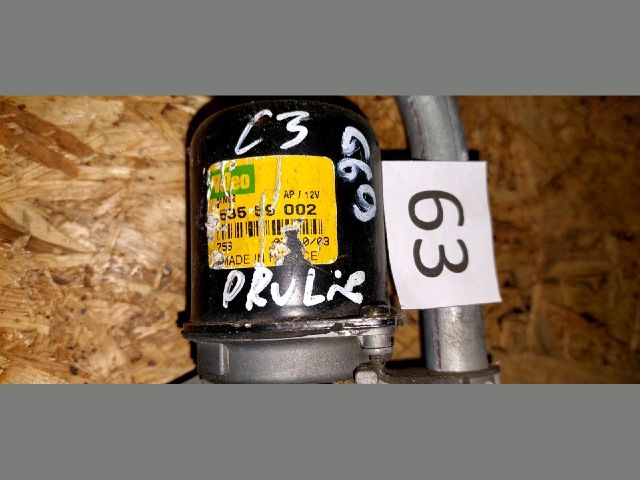 bontott CITROËN C3 PLURIEL Első Ablaktörlő Szerkezet Motorral