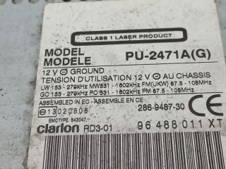 bontott CITROËN C3 Rádió / CD