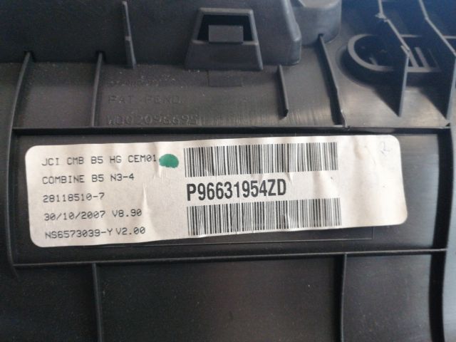 bontott CITROËN C4 Kilométeróra