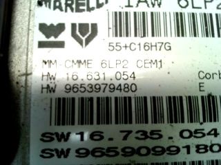 bontott CITROËN C4 Motorvezérlő