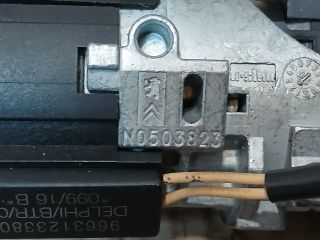 bontott CITROËN C4 Gyújtáskapcsoló