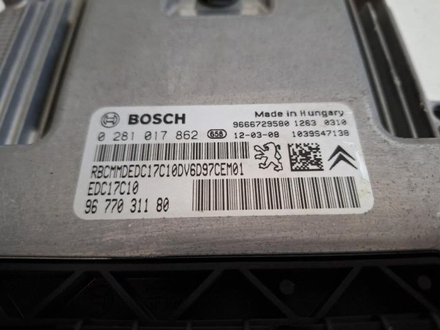 bontott CITROËN C4 Motorvezérlő