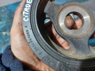 bontott CITROËN C4 Főtengely Szíjtárcsa