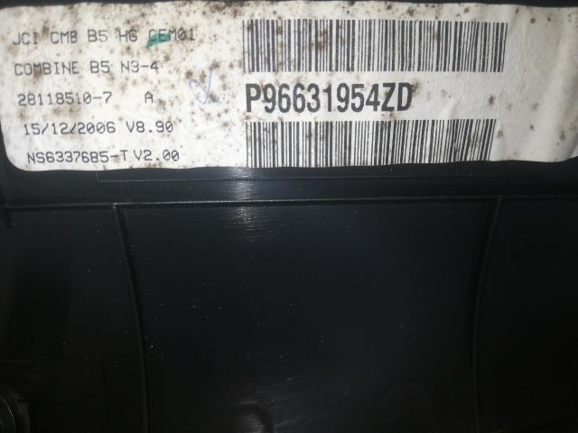 bontott CITROËN C4 Kilométeróra