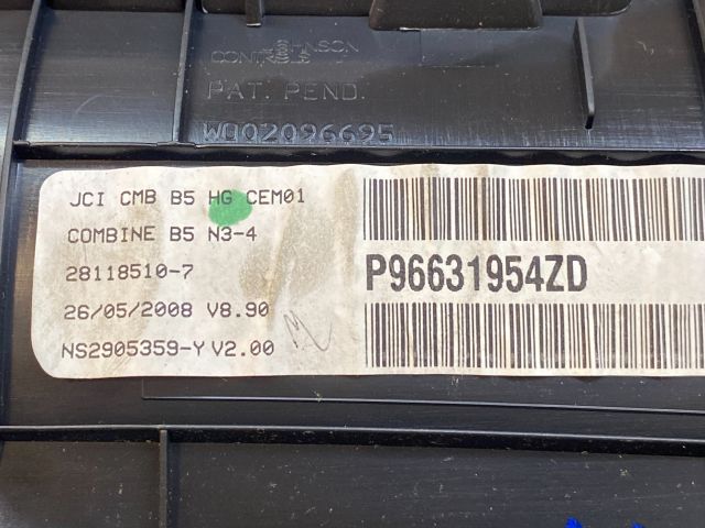 bontott CITROËN C4 Kilométeróra