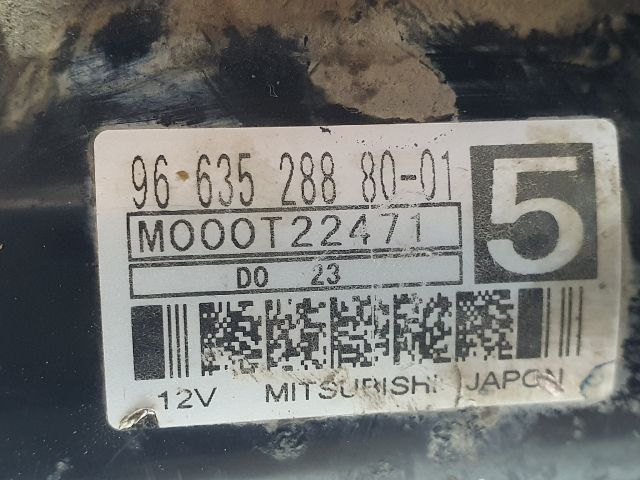 bontott CITROËN C4 Önindító