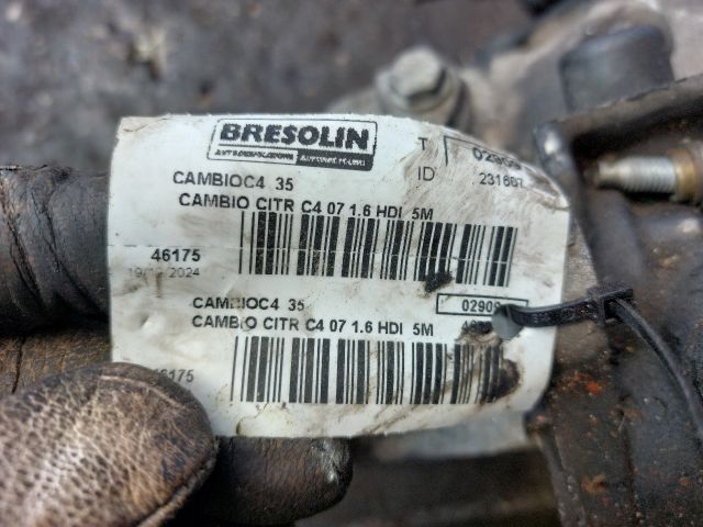 bontott CITROËN C4 Váltó (Mechanikus)