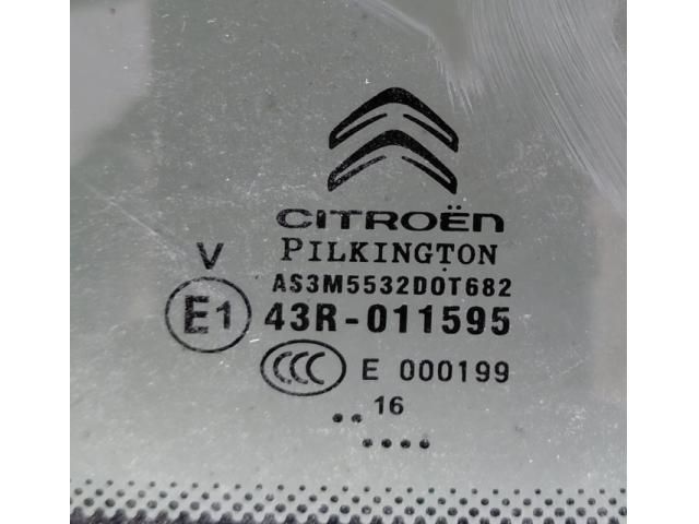 bontott CITROËN C4 Bal C Oszlop Oldalablak Üveg