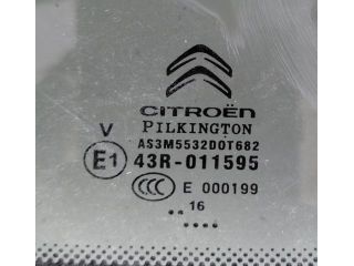bontott CITROËN C4 Bal C Oszlop Oldalablak Üveg