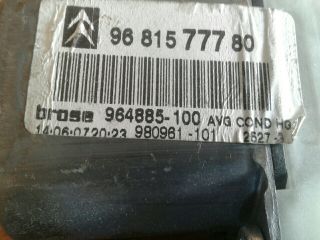 bontott CITROËN C4 Bal első Ablakemelő Motor