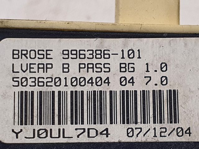 bontott CITROËN C4 Bal első Ablakemelő Motor