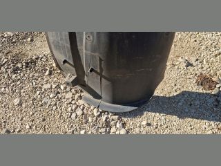 bontott CITROËN C4 Bal első Első Dobbetét (Kerékjárati, Műanyag)