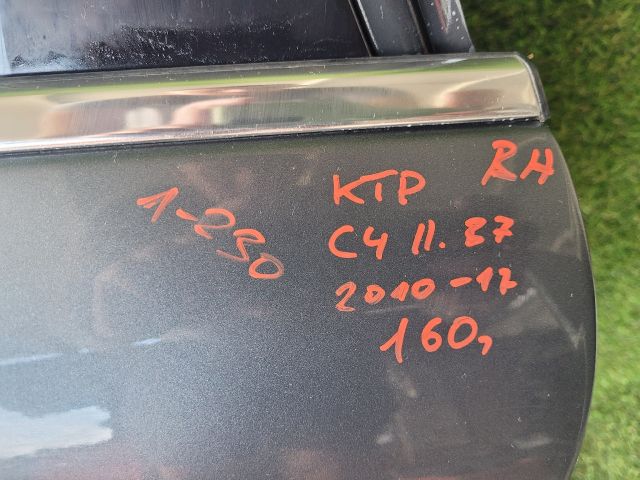 bontott CITROËN C4 Bal hátsó Ajtó (Részeivel)