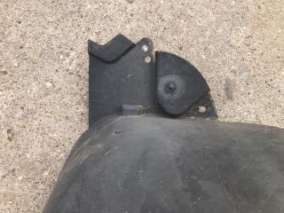 bontott CITROËN C4 Bal hátsó Dobbetét (Kerékjárati, Műanyag)