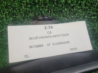 bontott CITROËN C4 Belső Visszapillantó Tükör