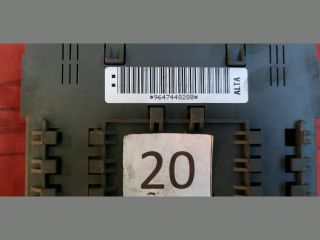 bontott CITROËN C4 Biztosítéktábla Utastér