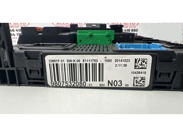 bontott CITROËN C4 CACTUS Biztosítéktábla Utastér