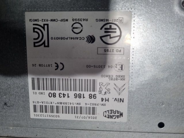 bontott CITROËN C4 CACTUS GPS Elektronika