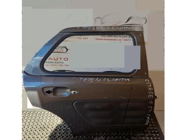 bontott CITROËN C4 CACTUS Jobb hátsó Ajtó (Üres lemez)