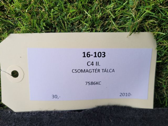 bontott CITROËN C4 Csomagtér Tálca