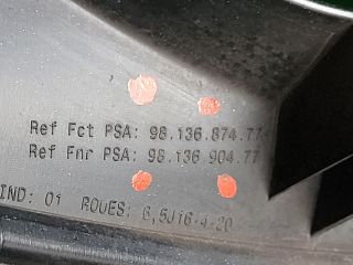 bontott CITROËN C4 Dísztárcsa Szett