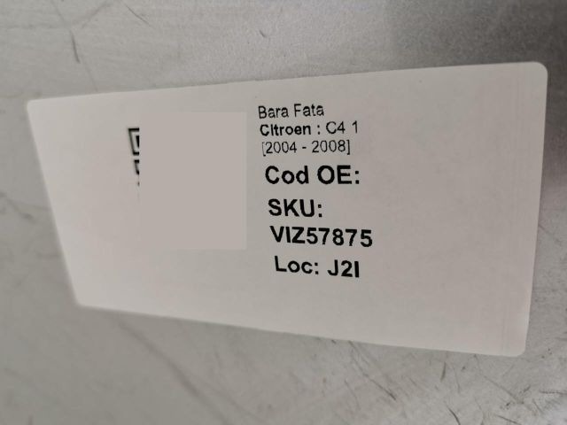 bontott CITROËN C4 Első Lökhárító (Üresen)