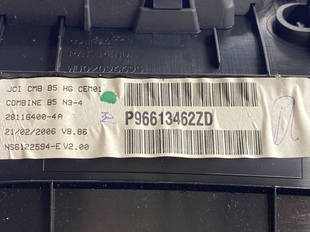 bontott CITROËN C4 Fordulatszámmérő