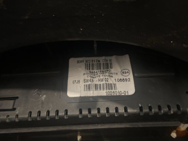 bontott CITROËN C4 Fordulatszámmérő