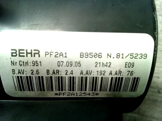 bontott CITROËN C4 Fűtőmotor (Klímás)