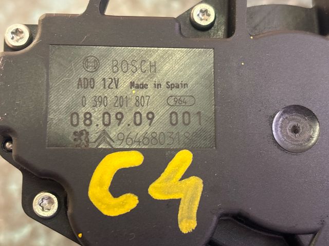 bontott CITROËN C4 Hátsó Ablaktörlő Motor