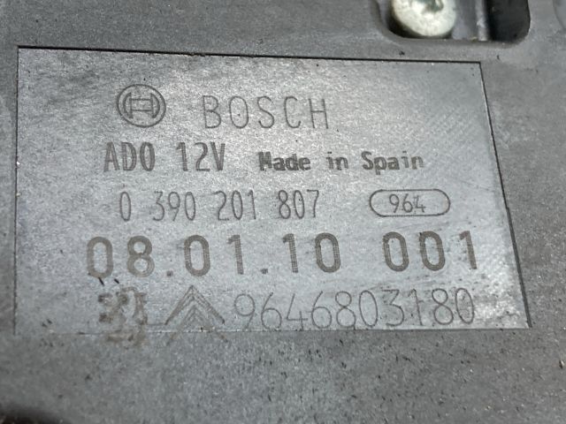 bontott CITROËN C4 Hátsó Ablaktörlő Motor