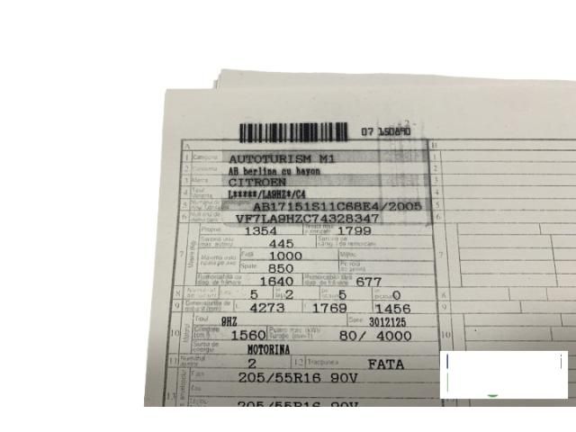 bontott CITROËN C4 Hátsó középső Lökhárító Tartó (Műanyag)