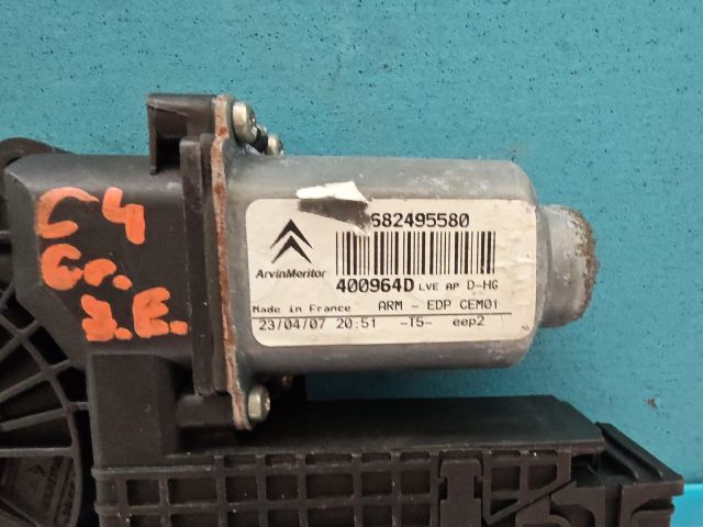 bontott CITROËN C4 Jobb első Ablakemelő Szerkezet (Elektromos)