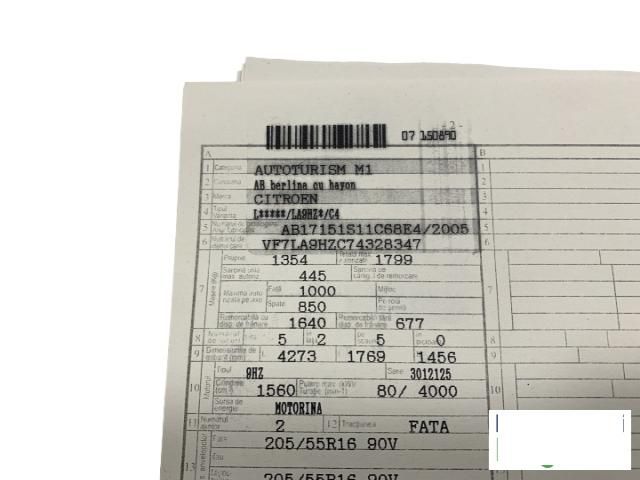 bontott CITROËN C4 Jobb első Alsó Zsanér