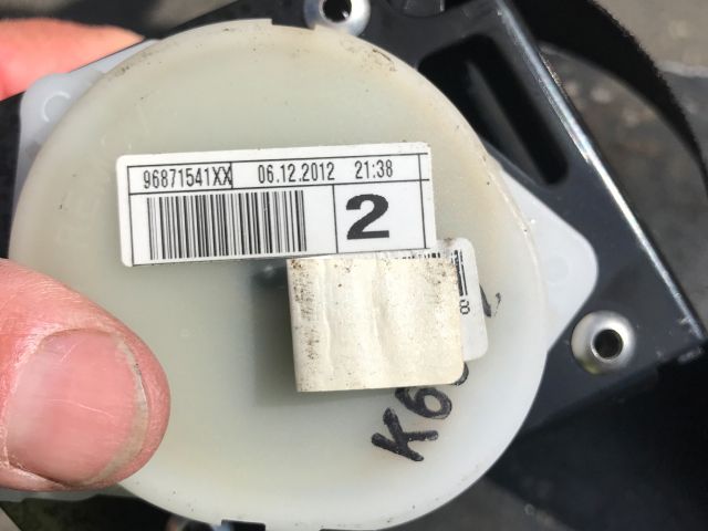 bontott CITROËN C4 Jobb hátsó Biztonsági Öv